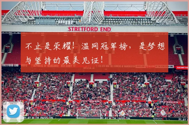 不止是荣耀！温网冠军榜，是梦想与坚持的最美见证！